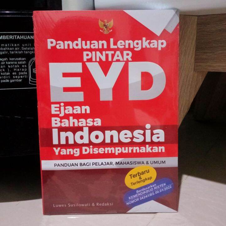 Jual Buku EYD Pedoman Ejaan Bahasa Indonesia Yang Disempurnakan Edisi ... Materi bahasa indonesia eyd