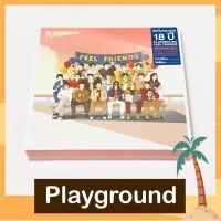 Boxset CD Playground เพลย์กราวด์ อัลบั้ม Feel Friends มือ 1 ซีลปิด ใน Box มี CD POSTER POSCARD STICKER