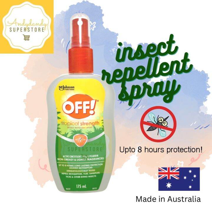 Off Tropical Strength Insect Arepellent Spray Mosquito Repellent