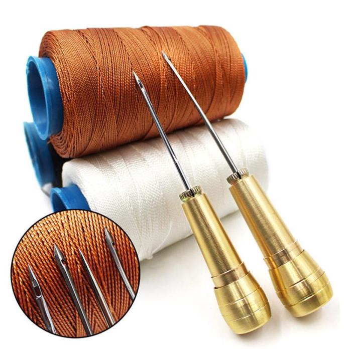 Leather Sewing Kit DIY Leather Sewing Awl Needle With Copper