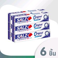 ?ส่งฟรี !! SALZ ซอลส์ ยาสีฟัน สูตรเกลือ ซอลส์ ออริจินัล ( 90g x6หลอด )