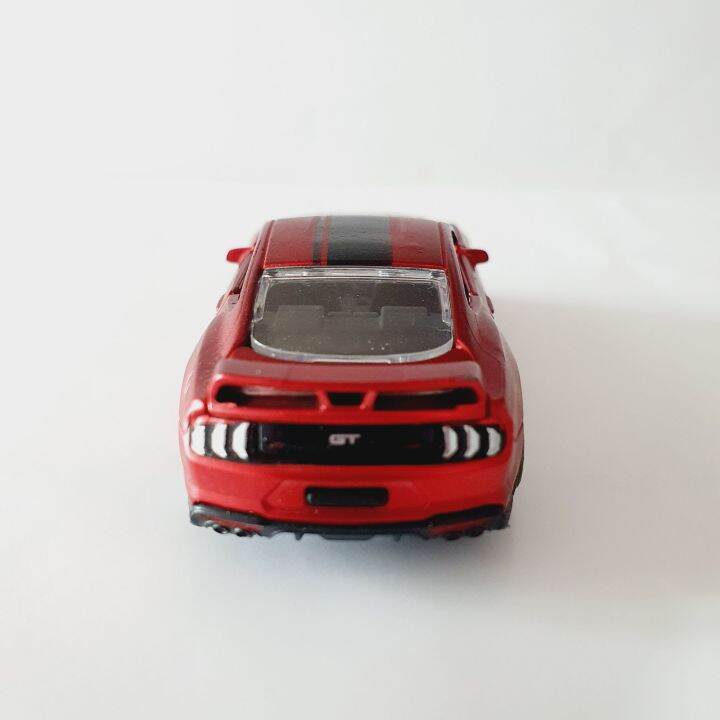 โมเดล-รถเหล็ก-majorette-ford-mustang-gt-red-no-package