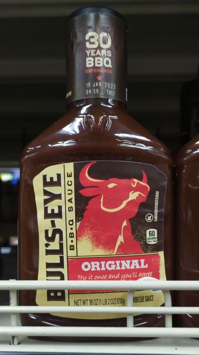 bulls-eye-original-bbq-sauce-สินค้านำเข้าแท้จากอเมริกา-510g