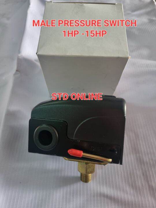 pressure switch otomatis MALE 1HP 15hp untuk kompresor listrik Lazada Indonesia