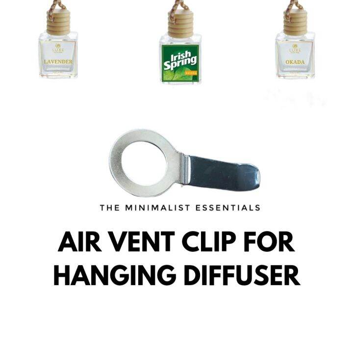 AIR VENT CLIP Hanging Diffuser Car Air Freshener Home Fragrance Lazada PH