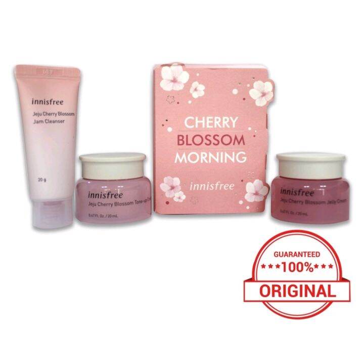 INNISFREE Cherry Blossom Morning Kit (3 items) Lazada PH