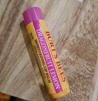 burts​ bees  lip​ balm​ (Dragonfruit Lemon)​ ไม่มีกล่อง