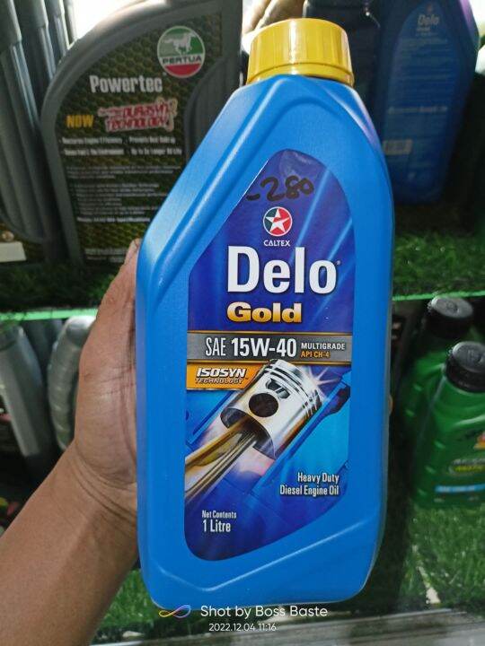 Delo gold 15w40 1liter Lazada PH