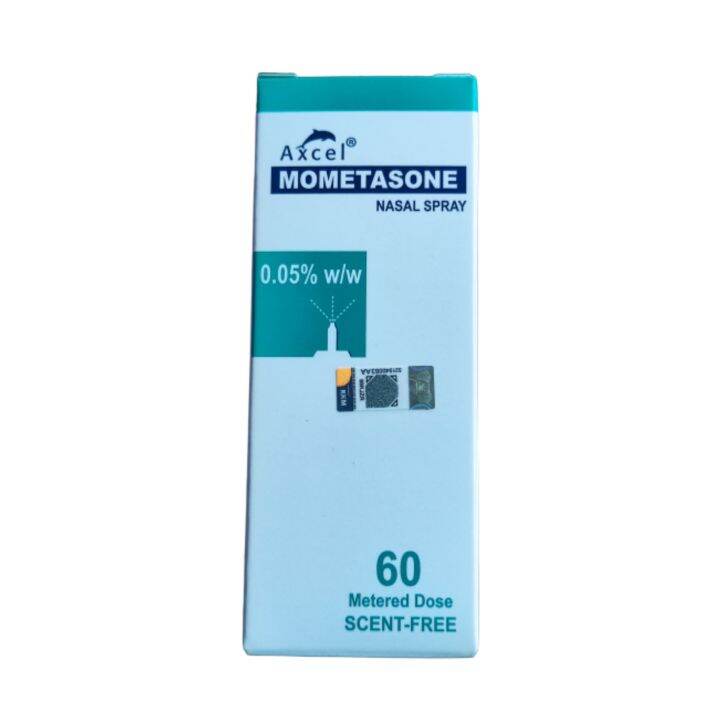 mometasone nasal spray 60 dose exp april 2024 Lazada