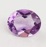 2.25 cts Natural Purple Amethyst Loose Gemstone Oval Shape Genuine Bolivian Gemstone for Jewelry