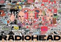 โปสเตอร์วงดนตรี วินเทจ Radiohead