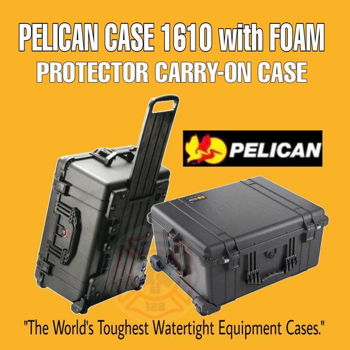 Pelican Case 1610 With Foam Black Lazada PH