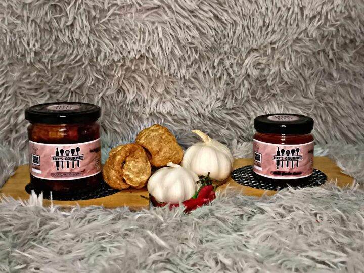 Toy's Gourmet Chili Garlic Sauce 120 ml + Special Bagoong 200 ml Bundle Promo Lazada PH