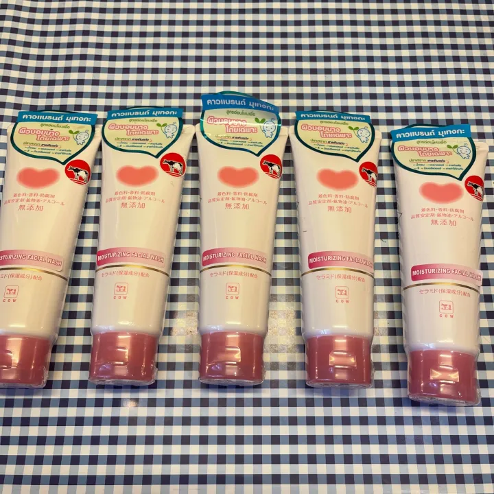 COW BRAND Mutenka Moisturizing Facial Foam คาวแบรนด์ มุเทงกะ โฟม วิปโฟม