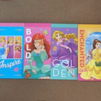 กระดาษโน๊ต เจ้าหญิงดิสนีย์ Disney Princess (4เล่ม/set)