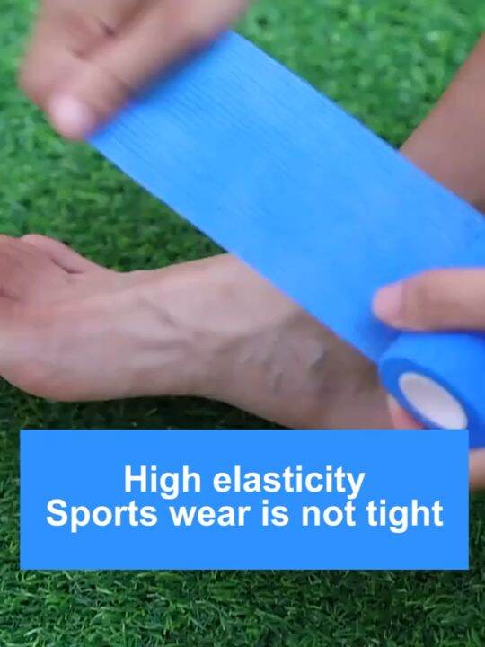 Sports tape self adhesive bandage stretchable elastic bandage First Aid