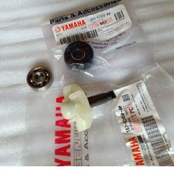 promo impeler kincir bearing seal water pump pom radiator jupiter mx