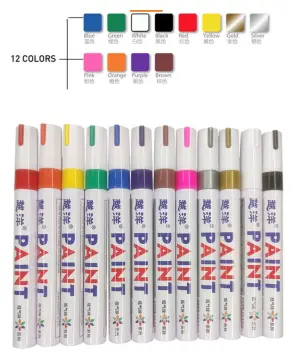 Metal Waterproof Permanent Paint Gold  Permanent Marker Waterproof Silver  - 4-8pcs - Aliexpress