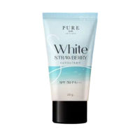 PURE White Strawberry Sunscreen SPF 50 PA+++
กันแดดเพียว ผสมรองพื้น สูตรอ่อนโยน
ขนาด 20 กรัม