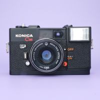 กล้องฟิล์ม Konica c35 ef ใช้งานง่าย พร้อมจัดส่ง