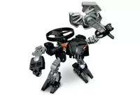 (Retired set ปี 2005) Lego Bionicle 4878 Rahaga Bomonga ใบพัดสีเงิน