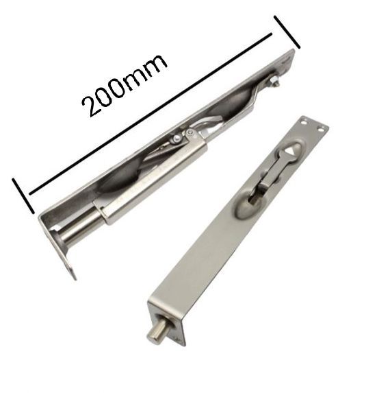 8 inch Flush Bolt Door Latch Sliding Bolt Lock Lever Action Doors ...