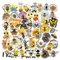 ? ????? ????? ???????? ? สติ้กเกอร์ Bee Honey ไดคัท PVC กันน้ำ น่ารักๆ 50 ??? ?? พร้อมส่ง ʕᵔᴥᵔ ❀ʔ