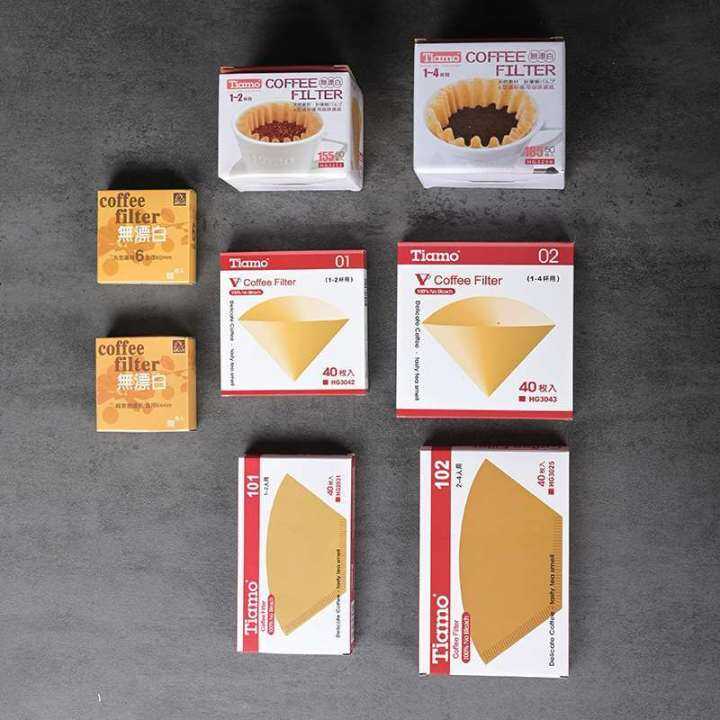 HandMade Coffee Filter Paper Origami Filter Cup Raw Pulp American Drip