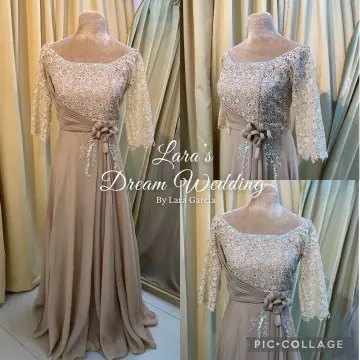 Evening Gowns with Sleeves * Long sleeve Prom Dresses * Robin