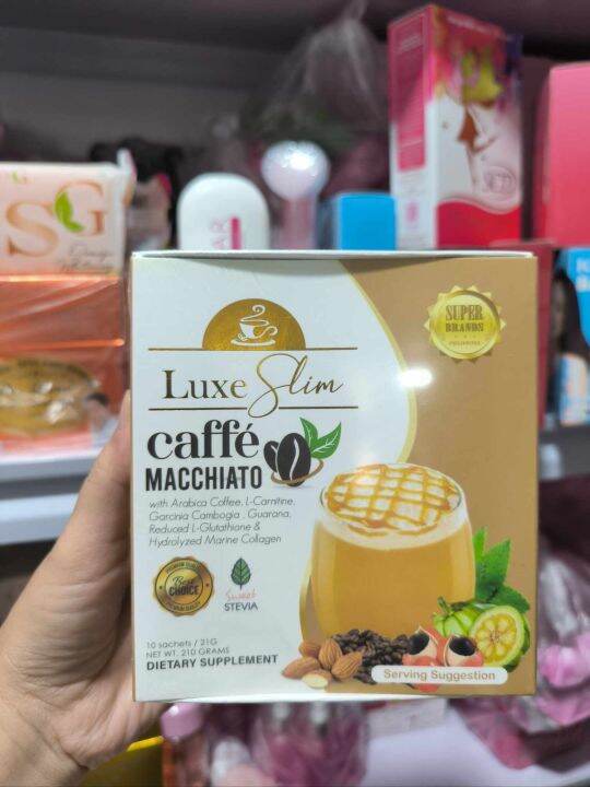 Luxxe Slim Caffe Macchiato with Freebie | Lazada PH