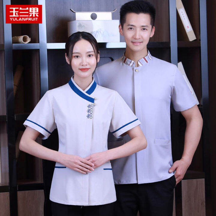 Cleaning Work Clothes ShortSleeved Summer Clothes Women's Hotel Guest