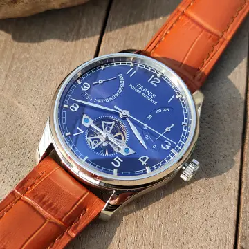 Parnis] 42mm PARNIS white dial blue marks date window ST1731 automatic mens  watch : r/Watches