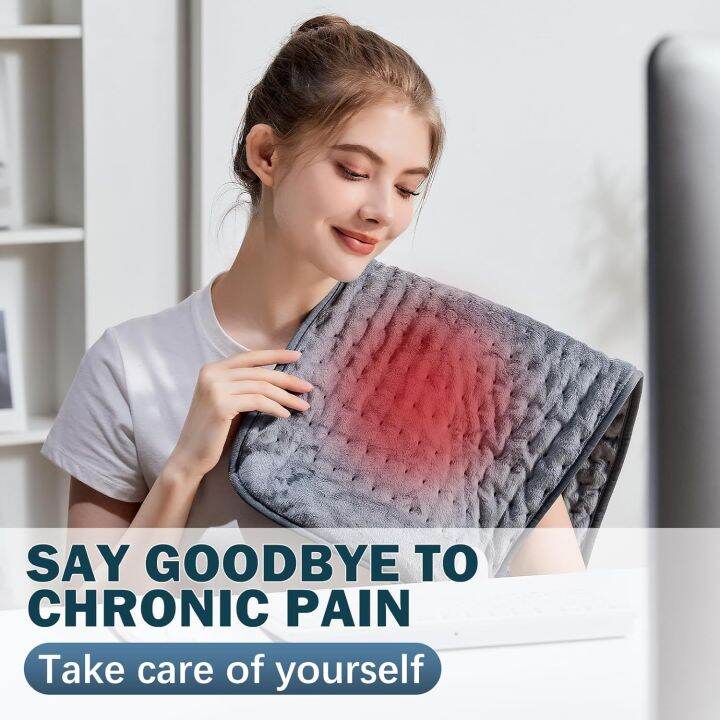 Electric Heating Pad Blanket Timer 9 Temperature Physiotherapy Heating