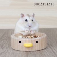 [Bucatstate] ถ้วยอาหารหนูแฮมสเตอร์ ถ้วยไม้  ถ้วยน้องเป็ด