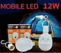 หลอดไฟพกพา ชาร์จไฟได้ Mobile LED Bulb RE-1603 แถมขั้วไฟไว้ให้ชาจต์ 12W