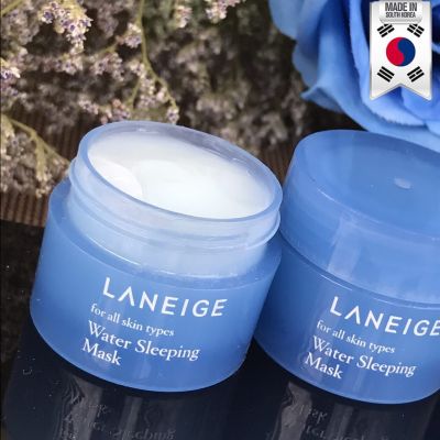 LANEIGE Water Sleeping Mask EX 15ml สีฟ้า