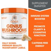 Genius mushrooms by the genius lions mane