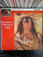 แผ่นเสียง Vinyl PL 33 RPM สภาพดีพอใช้ปกเก่า ต้นฉบับเดิม Hiawatha s Wedding Feast