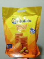 จูลี่ส์ Julies peanut ขนมปังสอดไส้เนยถั่ว 360g. (48 ชิ้น)