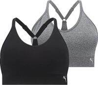 PUMA Women’s 2 Pack Y-Back Seamless Sports Bra ของแท้จากอเมริกา 100%