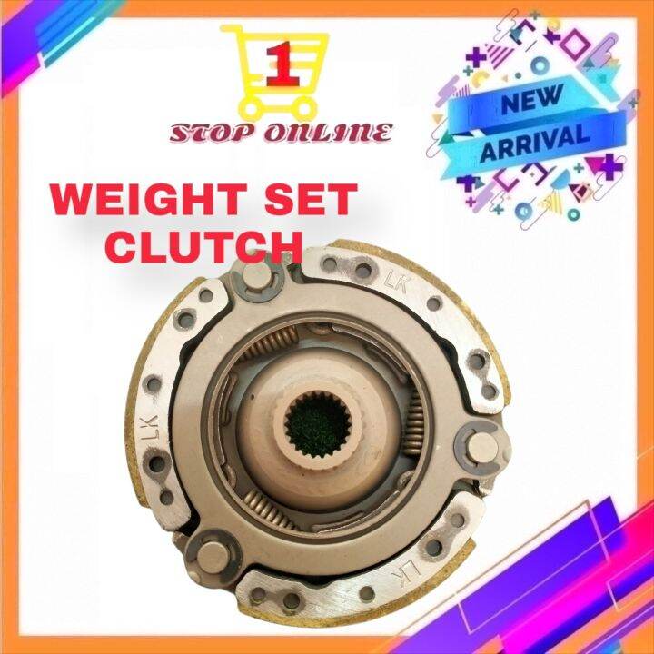 HONDA W100/DREAM W110 EX5 FUTURE W125 WEIGHT SET CLUTCH | Lazada