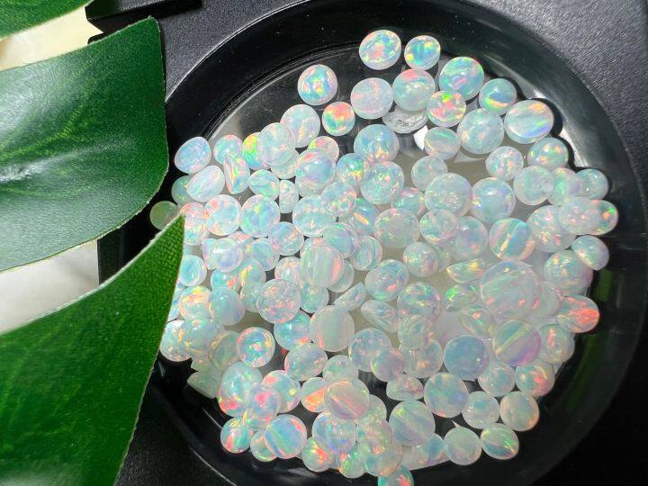 โอปอล-3-20-มม-โอปอ-สังเคราะห์-โอปอ-lab-opal-โอปอ-สังเคราะห์-lab-created-synthetic-opal-round-white-size-3-20-mm