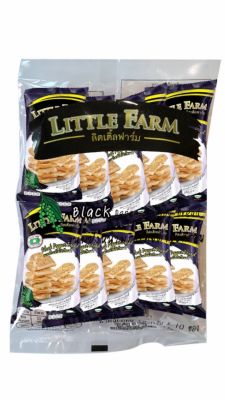 ขนมปังหน้าพริกไทยดำอบกรอบ 76 กรัม/little Farm/ลิตเติ้ล ฟาร์ม/ปังกรอบ/ใหม่/แม่หมีรีวิว/จัดส่ง/อาหารแห้ง