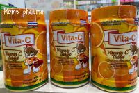 วิตามินซี 25 มก. กระปุก 1000 เม็ด [1กระปุก]รสส้ม Vita-C พร้อมส่ง แบบเคี้ยว สำหรับเด็ก/ผู้ใหญ่