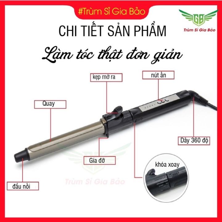 Kiểu tóc xoăn sóng Hàn Quốc đang trở thành xu hướng mới trên thị trường. Nếu bạn đang muốn sở hữu một mái tóc đẹp đầy quyến rũ, thì không thể bỏ qua máy uốn tóc xoăn sóng Hàn Quốc tuyệt đẹp này. Hãy xem hình ảnh và cảm nhận sự độc đáo của sản phẩm này nhé!