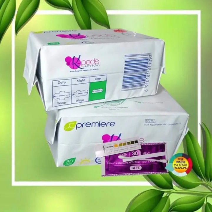 JC KPads Panty Liner (30pds) with Negative Ion strip / New & Original Lazada PH