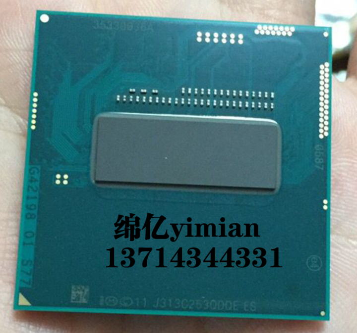 Four-Generation I7 4712mq Laptop CPU 37W Quad-Core Eight-Wire Original ...