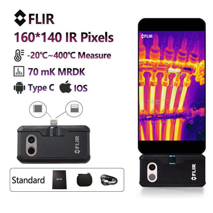 FLIR ONE PRO Thermal Imager Industrial PCB Circuit Floor Heating Pipe