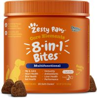 อาหารเสริมสุนัข Zesty Paws 8 in 1 Bites Multifunctional รส Chicken ขนาด 90 เม็ด