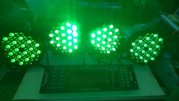 led-par54l-set4-dmx512-ชุดไฟพาร์54ดวง-3วัตrgbw-ตัวบางพาสติกพร้อมบอร์ดคอนโทรลdmx-ไฟเวที-ไฟเทค-ไฟติดตั้งผับ-แบบชุด